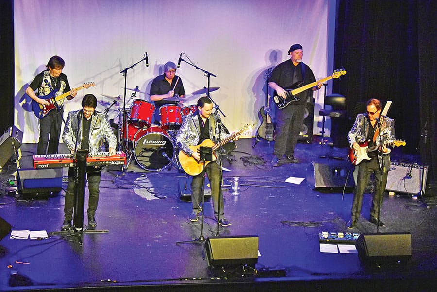 Bee Gee tribute band Brothers Gibb sells out Fergus theatre post image