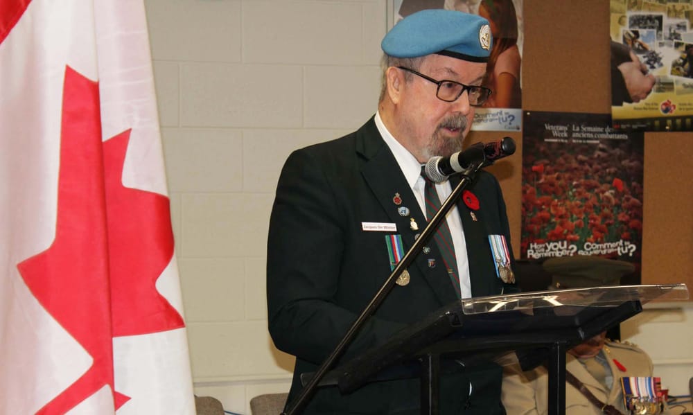 Veterans offer laughter, lessons of peace at Our Lady of Lourdes event post image