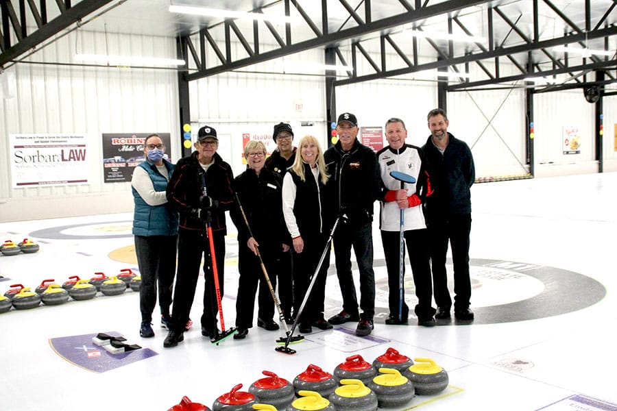Seniors mixed league popular at Fergus Curling Club post image