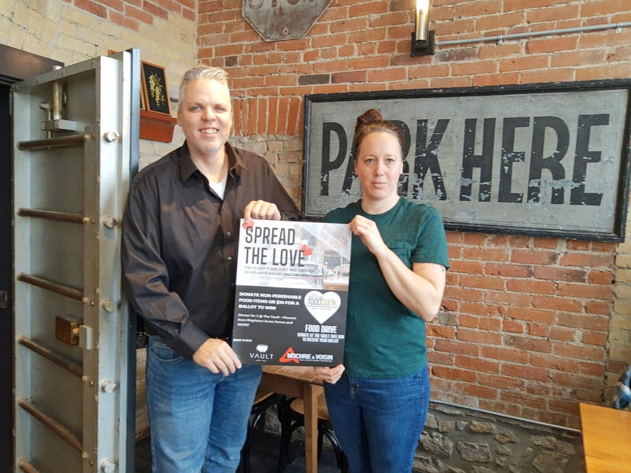 Fergus businesses hope folks will 'Spread the Love' for local food bank post image