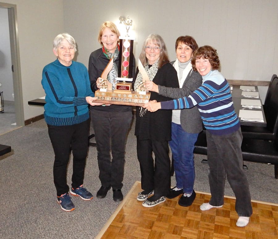 Harriston rink wins ladies bonspiel post image