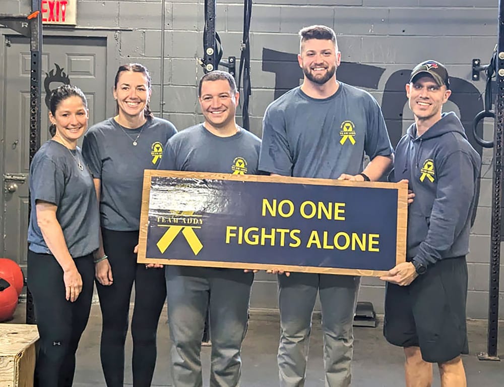 Workout participants raise $3,200 in support of Team Addy post image