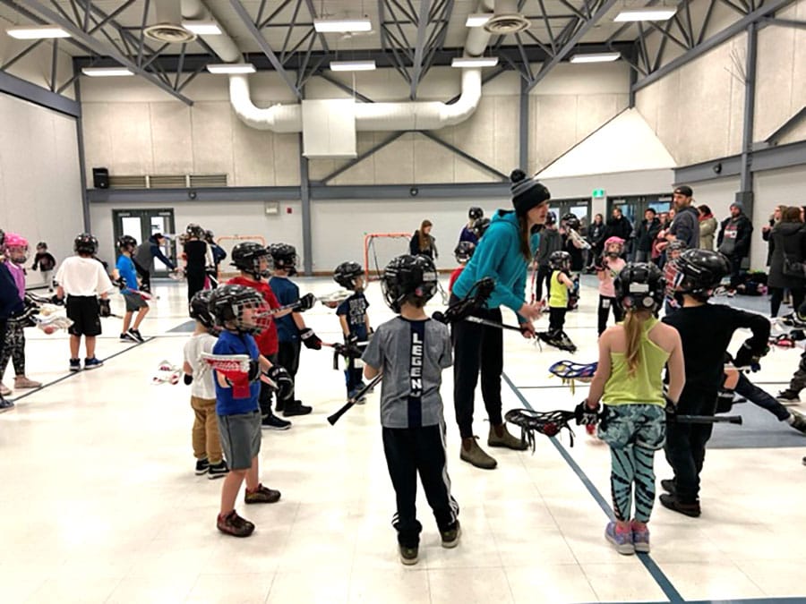 Riverhawks host 'try lacrosse' event post image