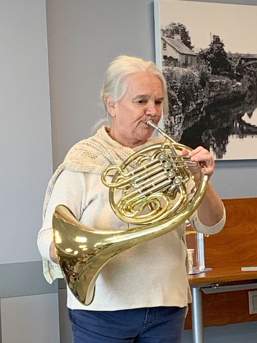 Judith Douglas hits the right notes on a snowy Sunday afternoon post image