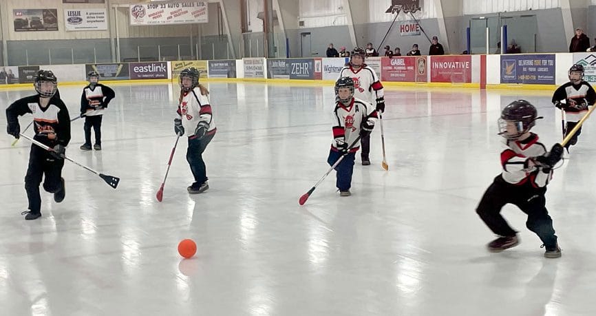 Broomball association hosts youth tournament in Palmerston post image