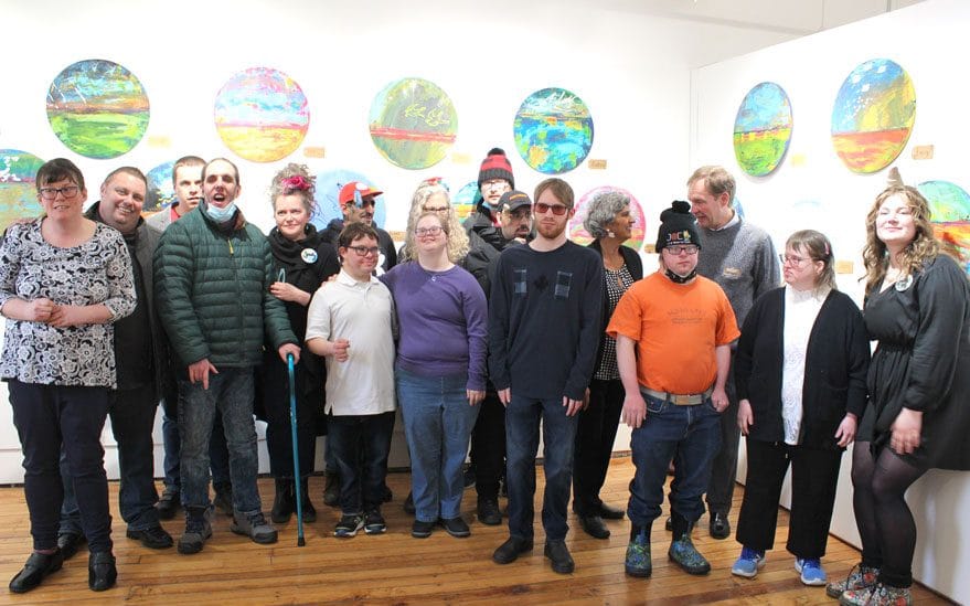 Over 100 people attended artists’ reception for 'Soar' at Elora Centre for the Arts post image