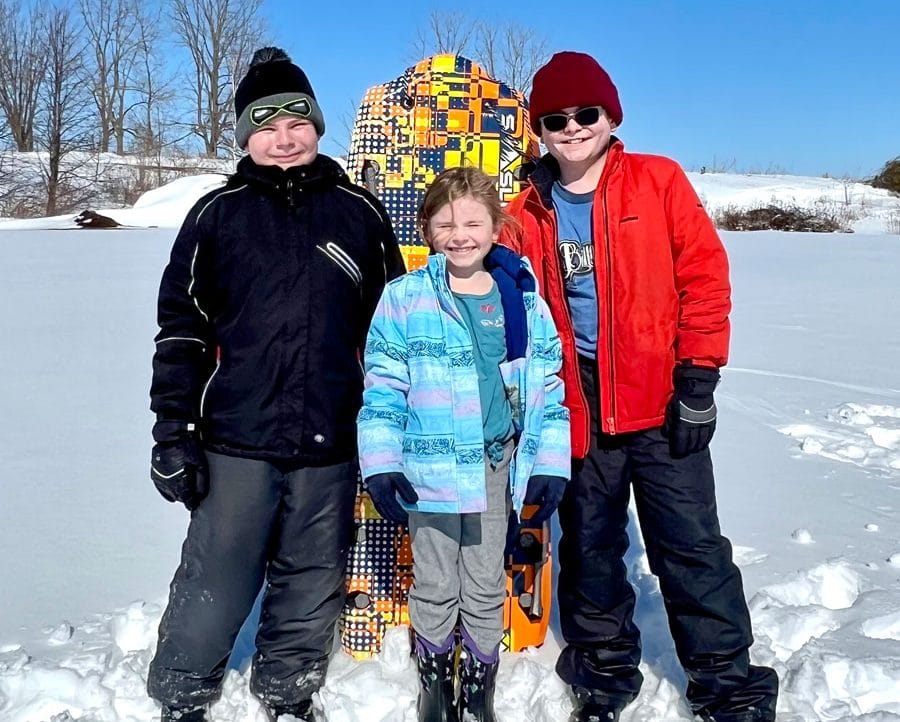Snowfall equals fun for local youth post image