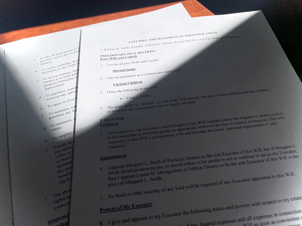 The importance of having a will  – and when to prepare one post image