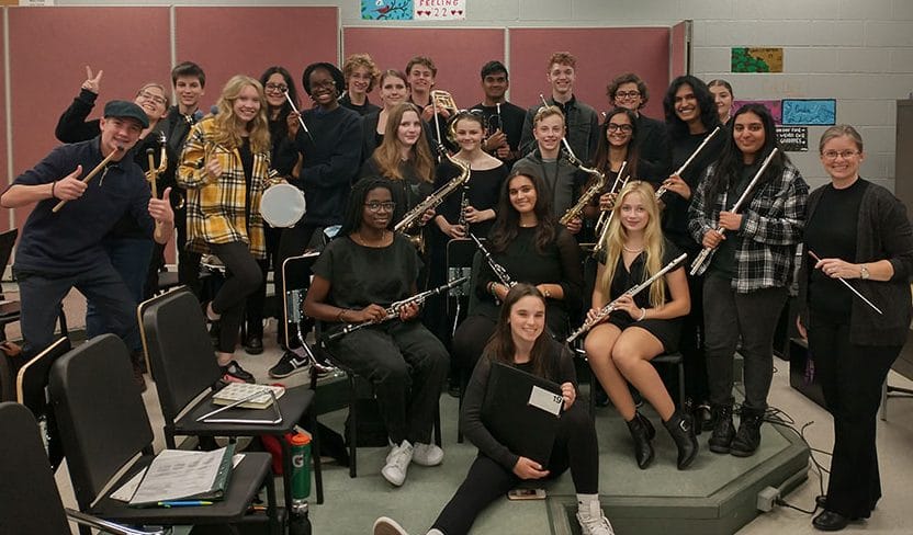 Erin high school band achieves gold standard at music festival post image