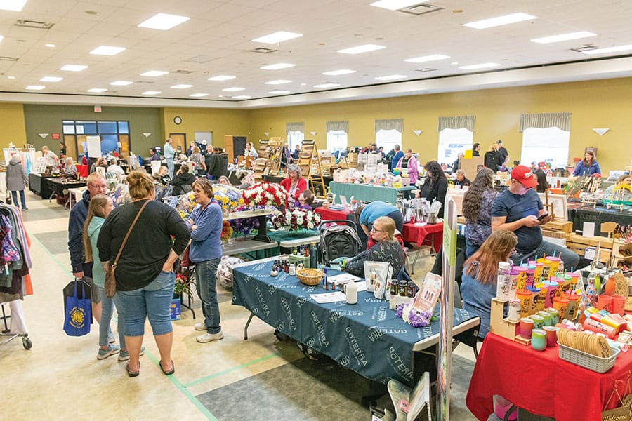‘It’s only going to get better’: spring craft market makes  for popular Mount Forest event under Lions Club leadership post image