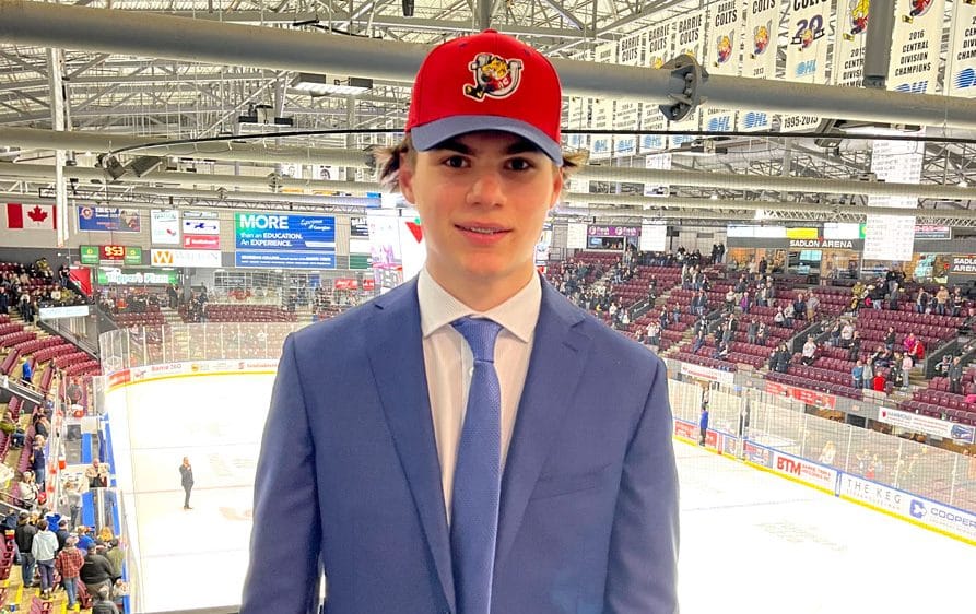 Sam Black selected in fourth round of OHL draft post image