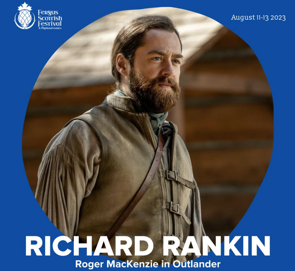 'Outlander' star to be featured guest at Fergus Scottish Festival post image