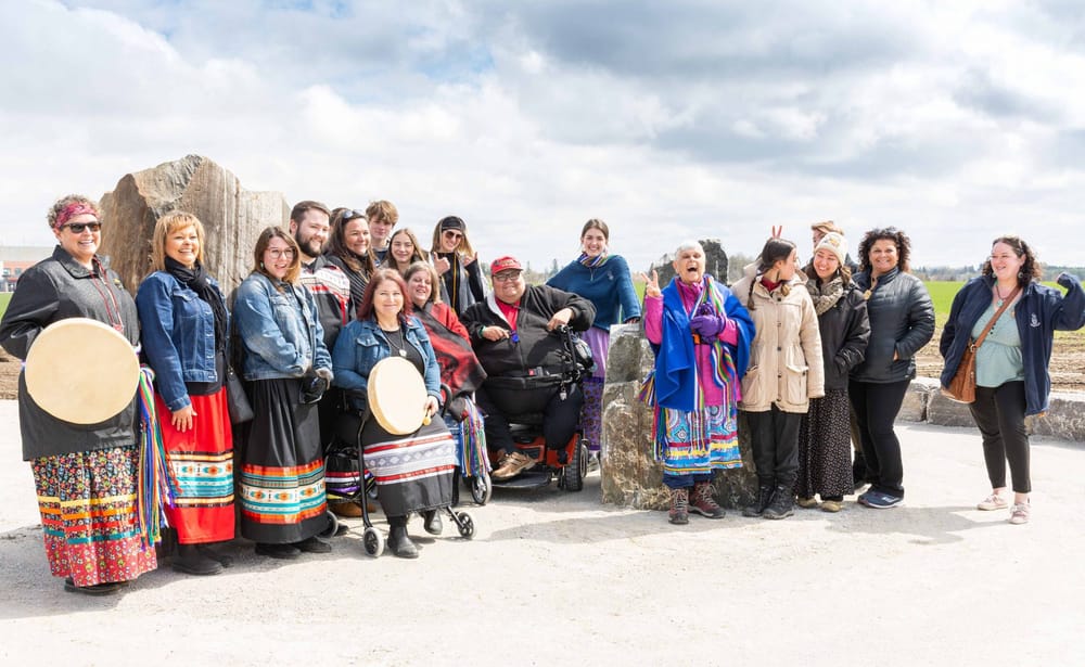 Indigenous Gathering Circle opens with ceremony and tree planting post image