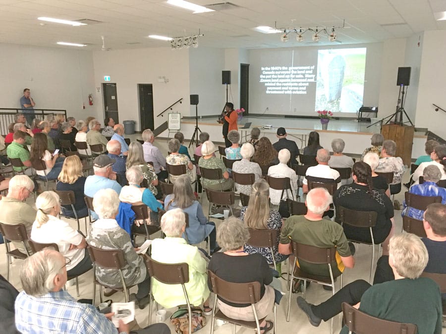 Mapleton Historical society draws full house  for presentation on local Black history post image
