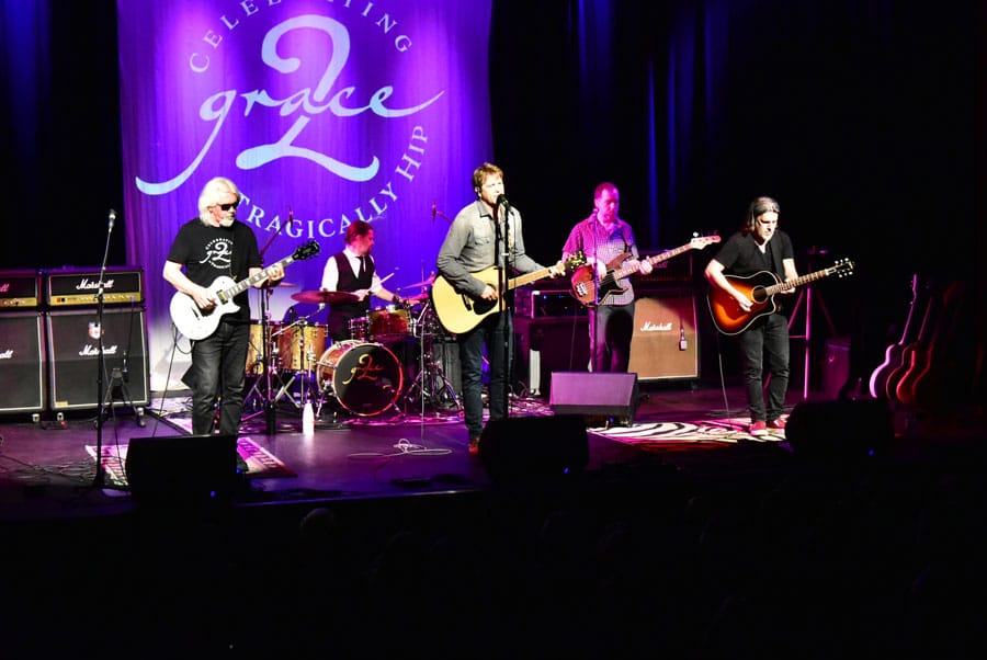 Grace2Band raises funds for the Downie Wenjack Foundation with Tragically Hip show post image
