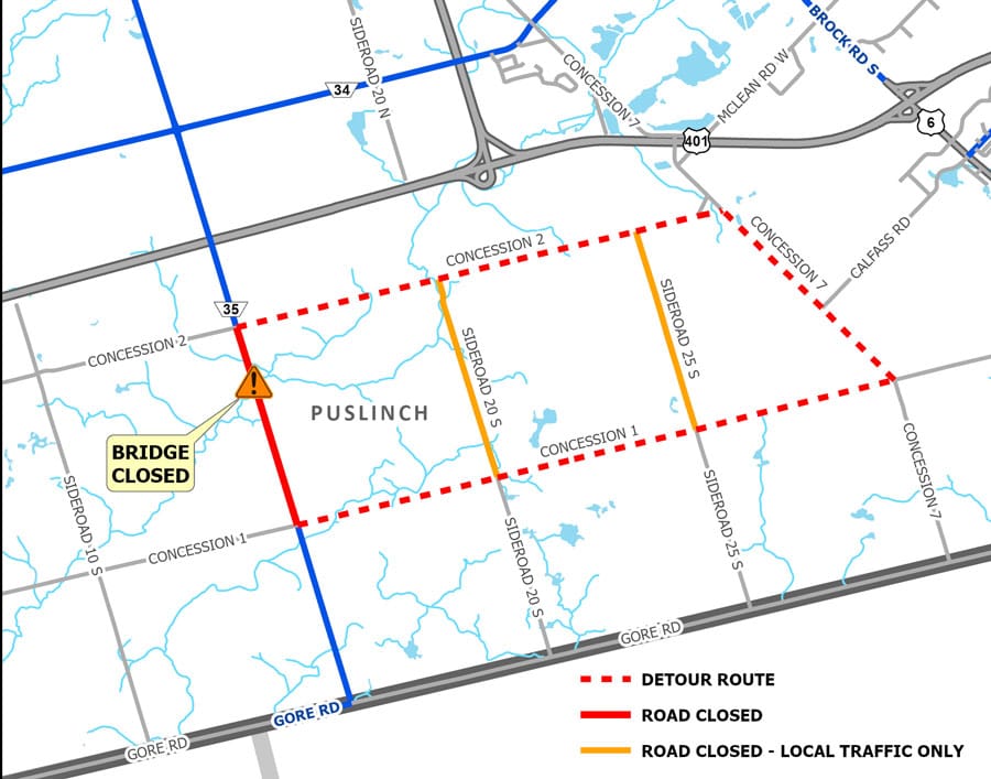 Website offers residents updates on Paddock bridge replacement post image