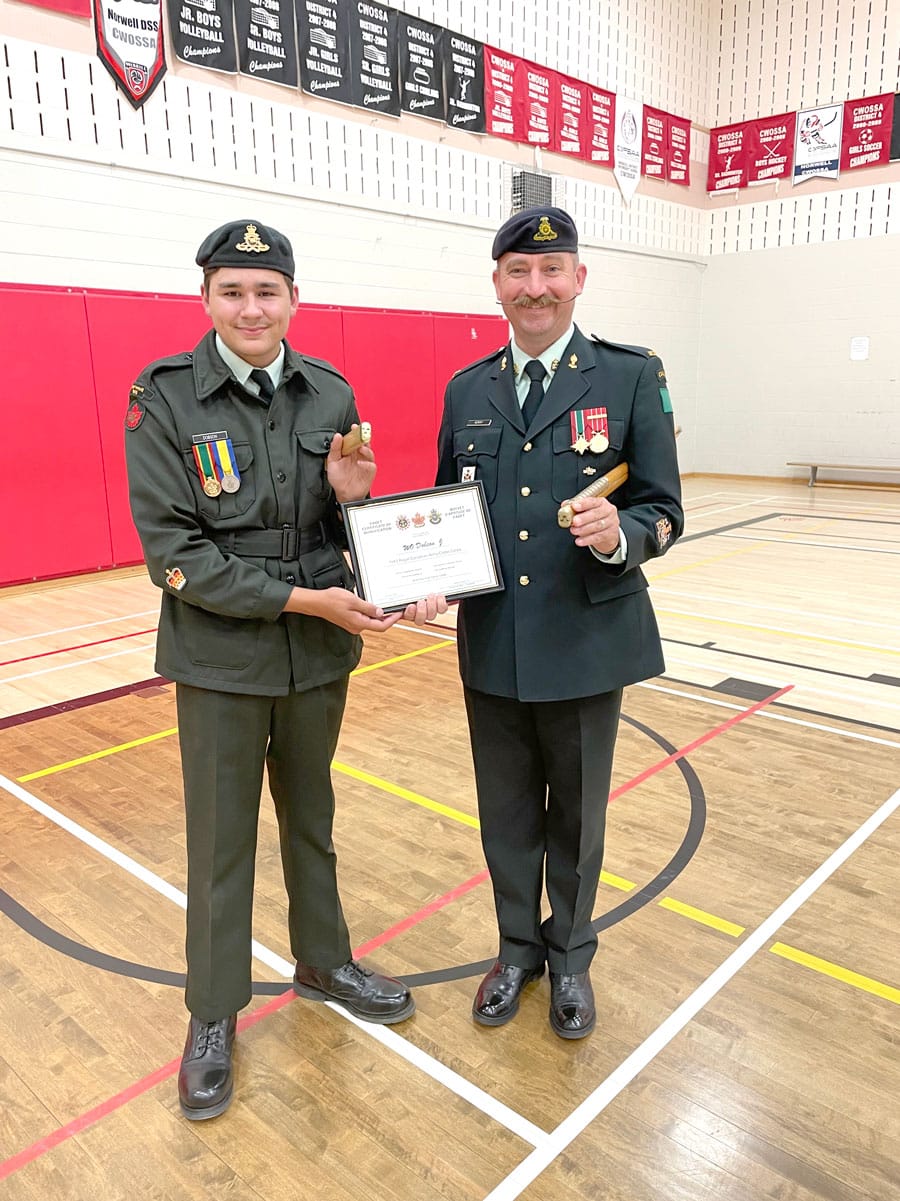 1943 Norwell Army Cadet Battery holds 80th annual inspection post image