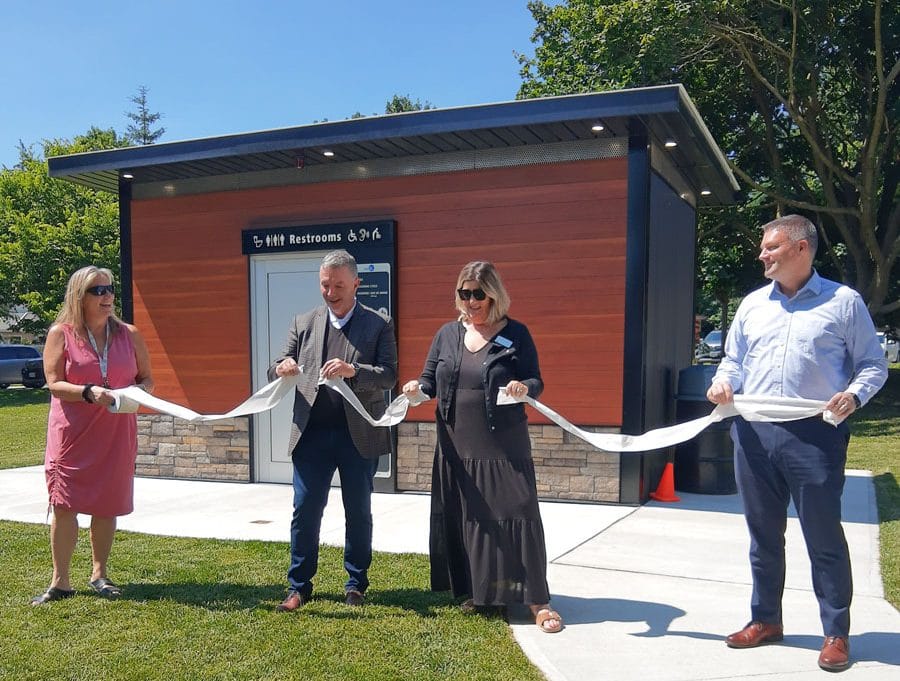 Long-awaited self-cleaning public toilet ready for use in Hoffer Park post image