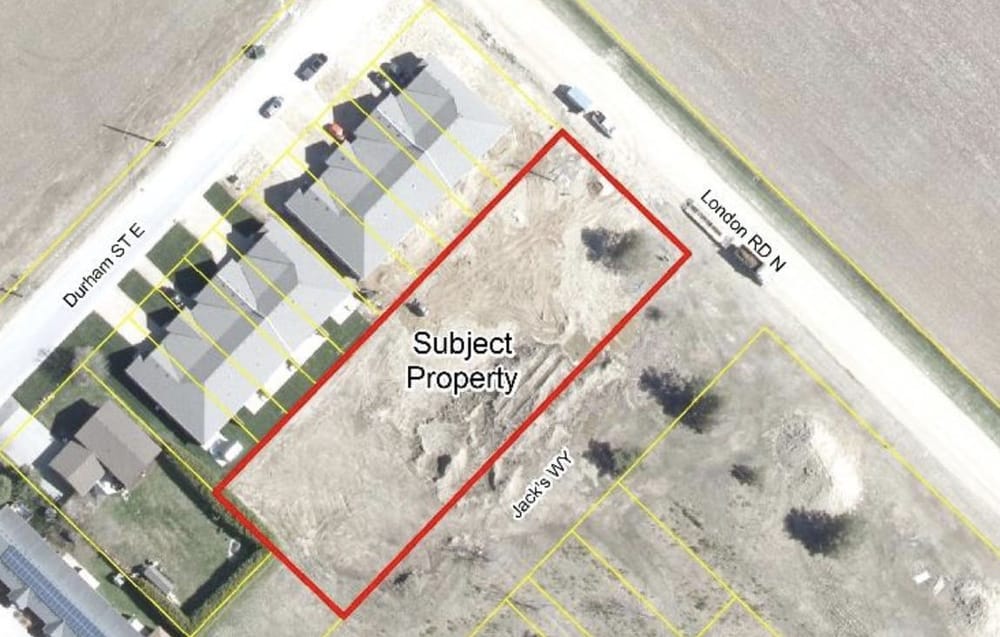 Townhouse block proposed along Jack's Way in Mount Forest post image