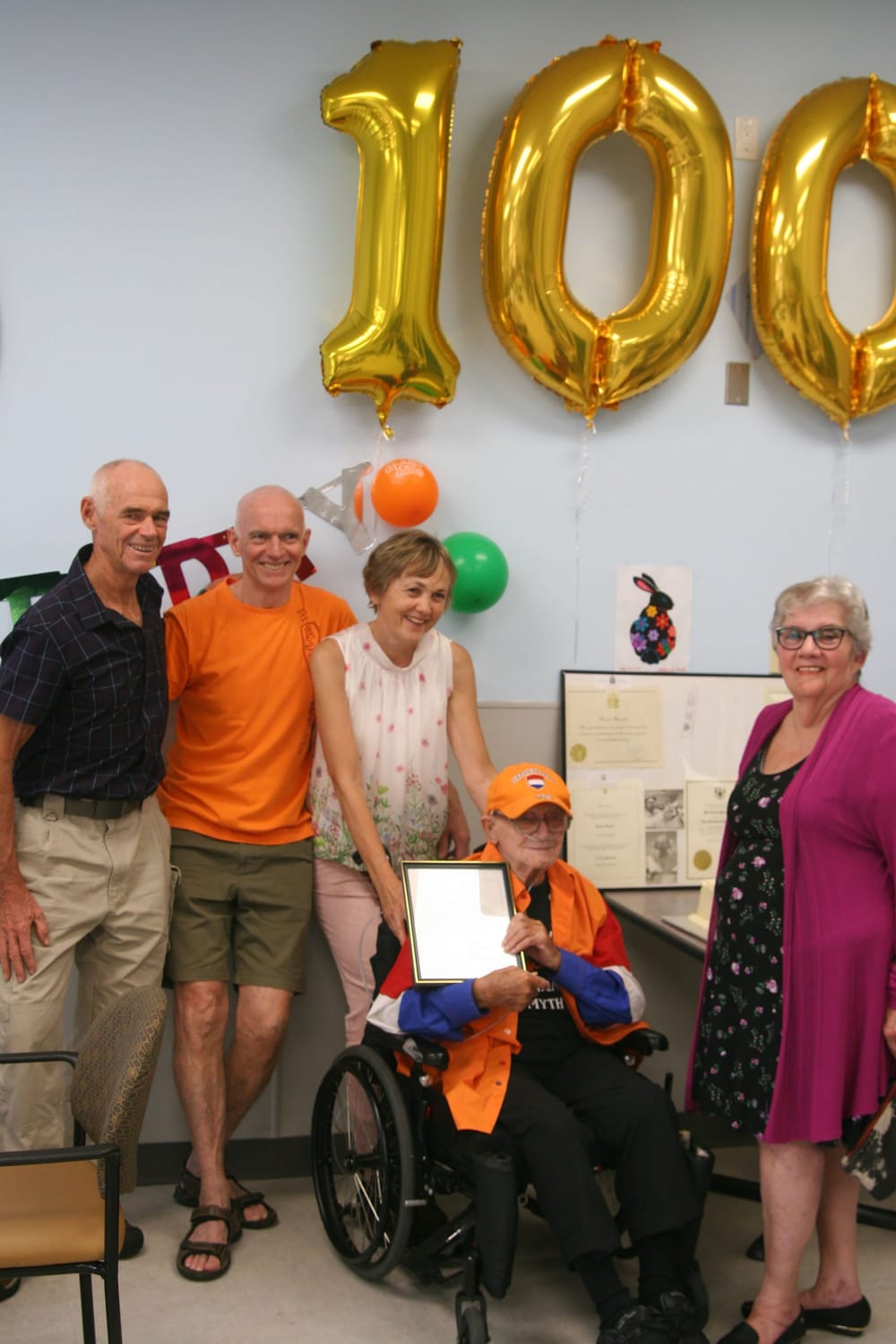 Rene Brunott celebrates 100th birthday post image