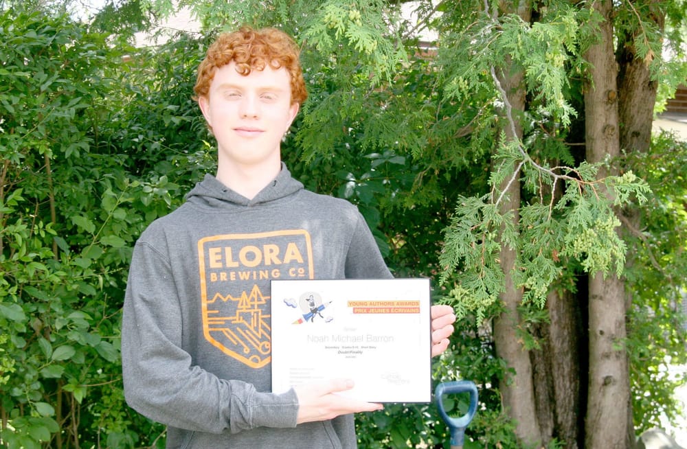 Elora teen wins provincial short story writing contest post image