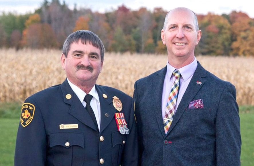 Mapleton Fire Chief Rick Richardson retires after 39 years of service post image