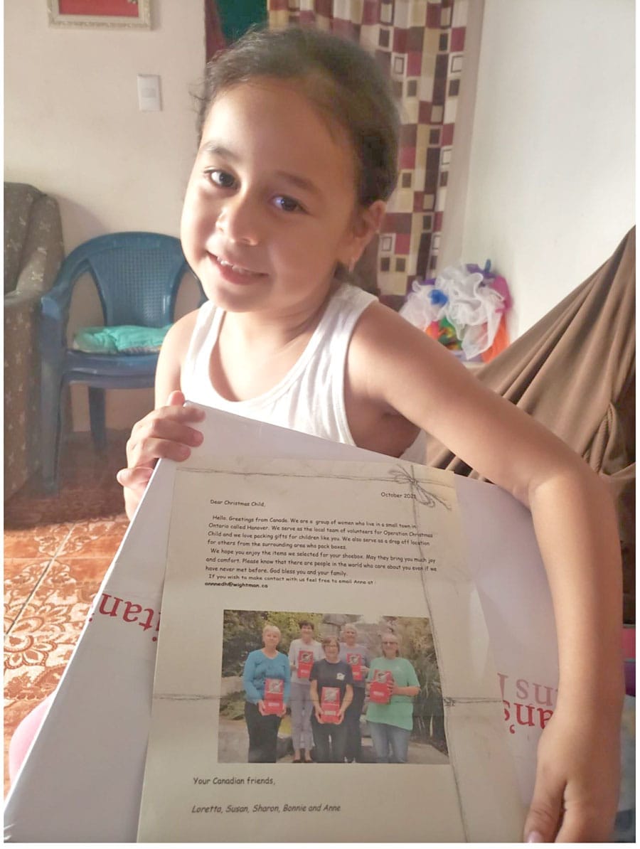 Operation Christmas Child recipients send cards of thanks post image