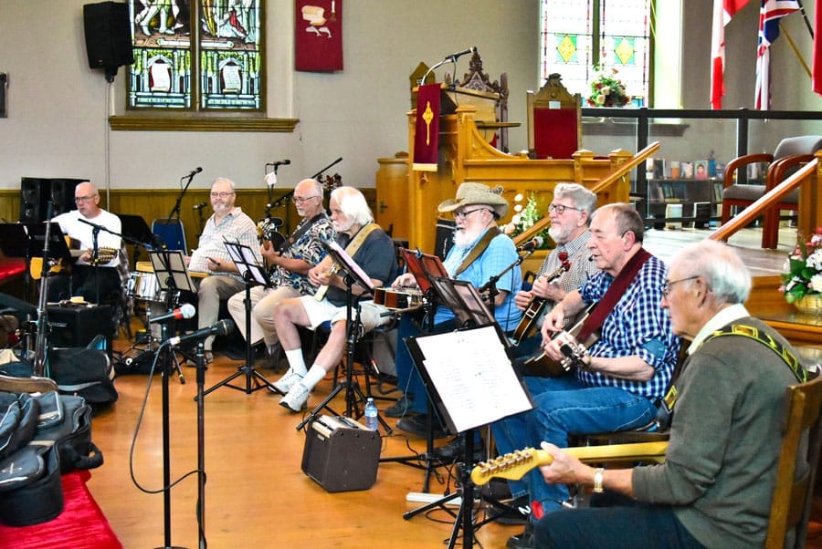 Elora No Name Band performs at Knox Presbyterian post image