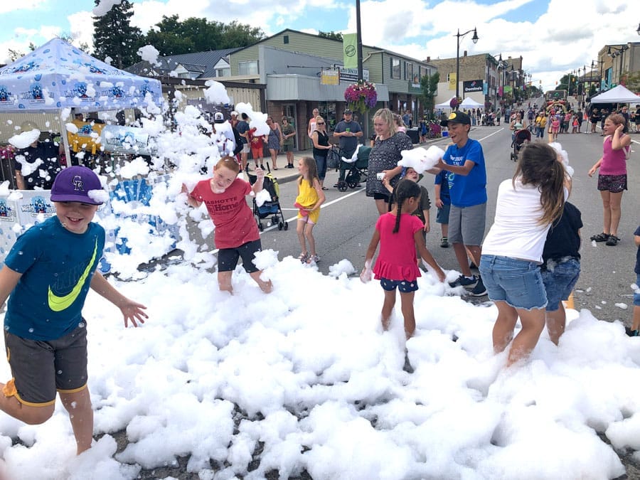 Downtown Harriston packed for the Harriston Street Party post image