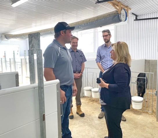 Local MPPs join minister on WFA tour post image