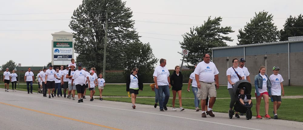 Norwell Dairy employees walk to fight cancer post image