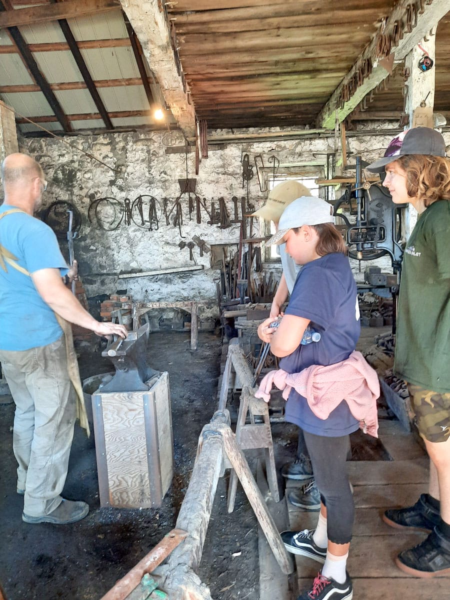 Culture Days tour: The Lynes Blacksmith shop post image
