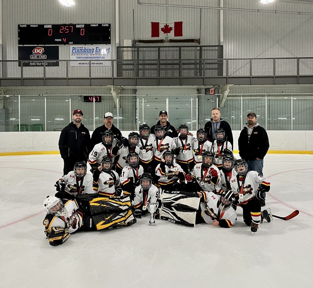 Centre Wellington Fusion U10A team wins championship title post image