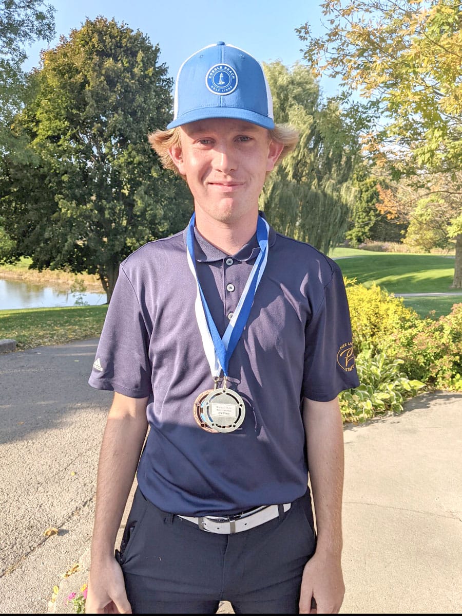 Parker Coffey finishes second at District 4 Golf Tournament post image