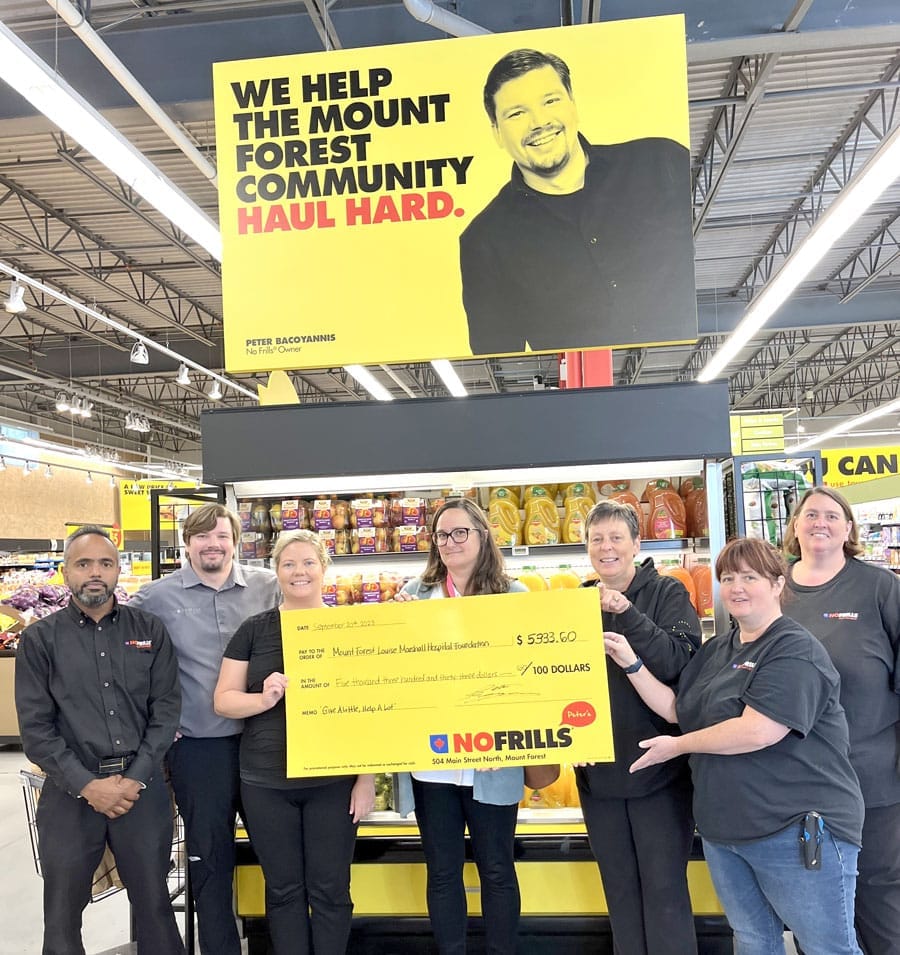 Peter’s No Frills boosts Louise Marshall Hospital Foundation with $5,300 gift post image
