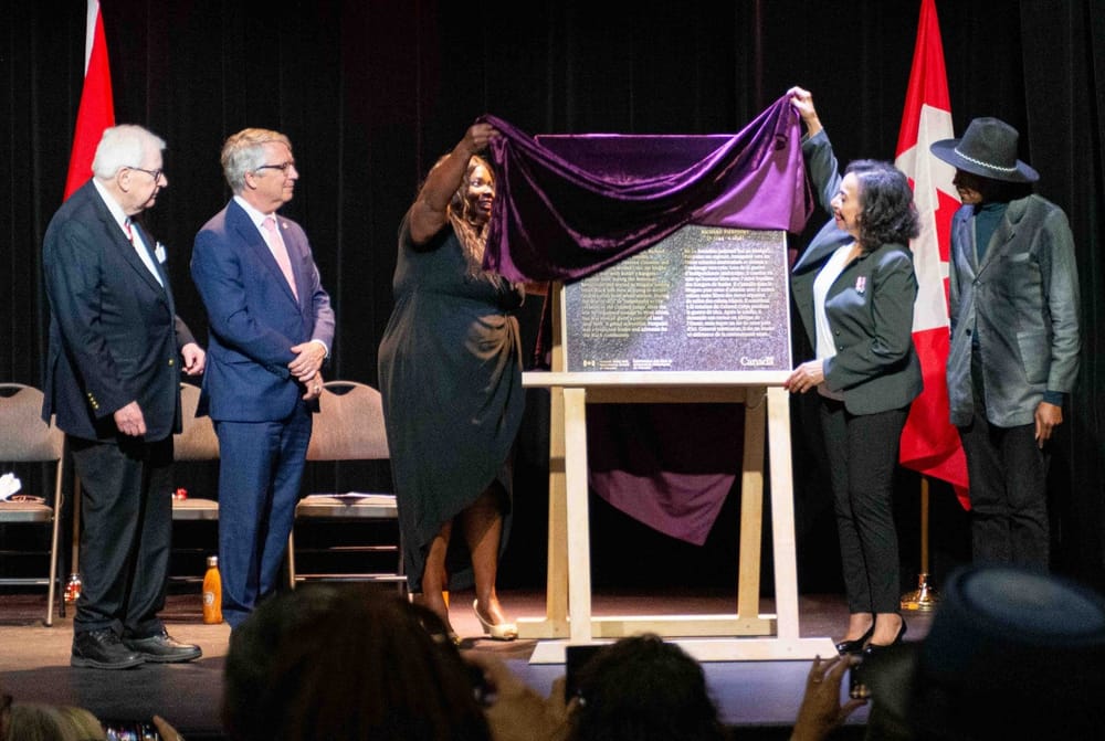 Richard Pierpoint honoured at plaque unveiling ceremony post image