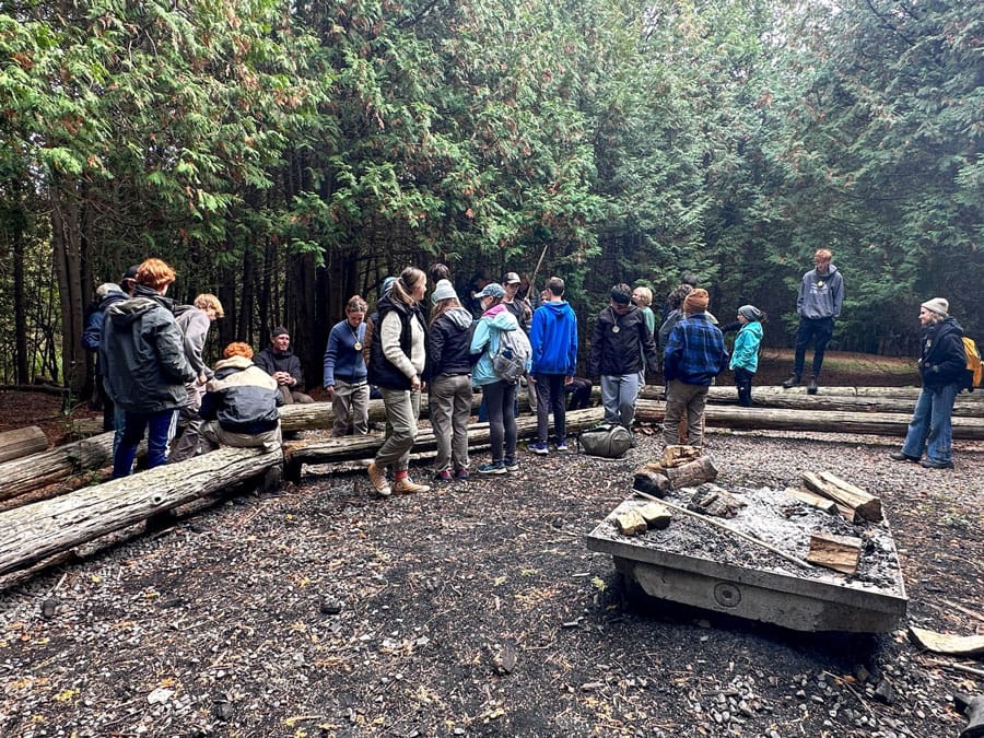 Students from GCVI participate  in wilderness survival course post image