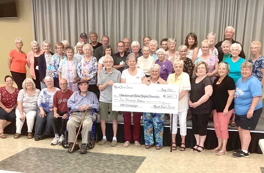 MRI donation from Mount Forest Seniors post image