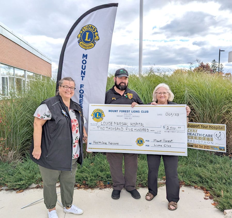 Lions assist Louise Marshall Hospital Foundation post image
