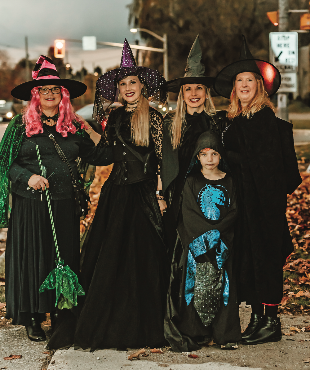 Second annual witches walk raises funds for women’s shelter post image