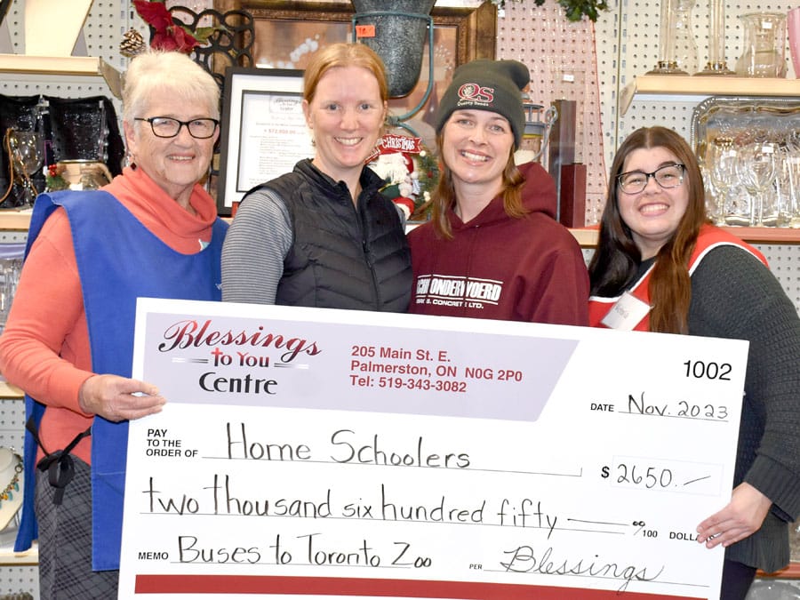 Palmerston Blessings to You Centre sponsors Buses for Homeschoolers post image