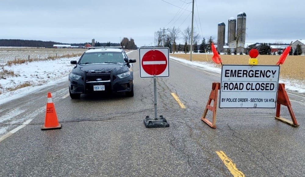 Fergus man seriously injured after vehicle hits house post image