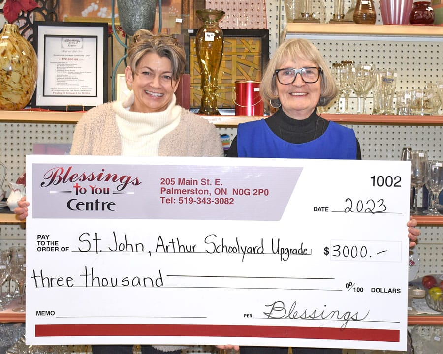 Blessings Thrift and Gift Store donates to worthy causes post image