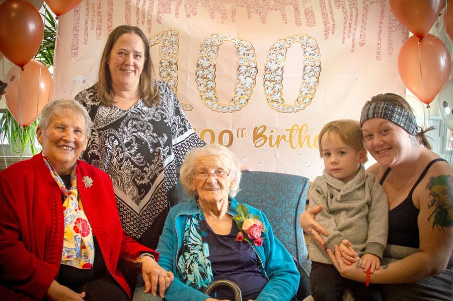 Frances Cosen celebrates 100th birthday post image