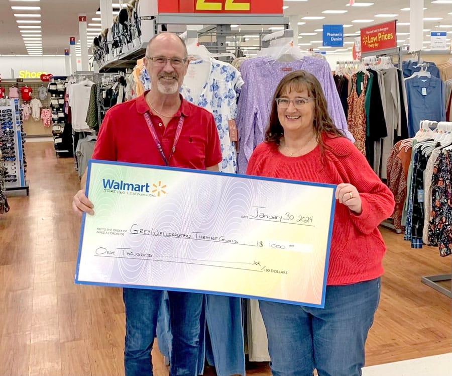 Walmart supports theatre post image