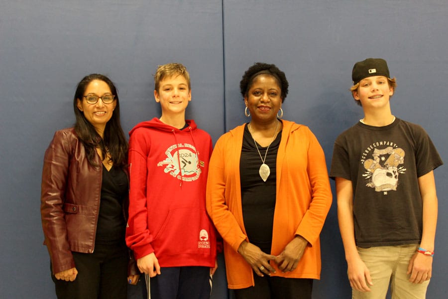 Tracy Cain tells Rockwood students about how her ancestors escaped slavery post image