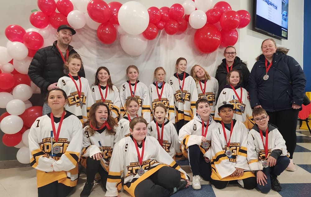 Winning weekend for the Elora Fergus Edge Ringette teams post image