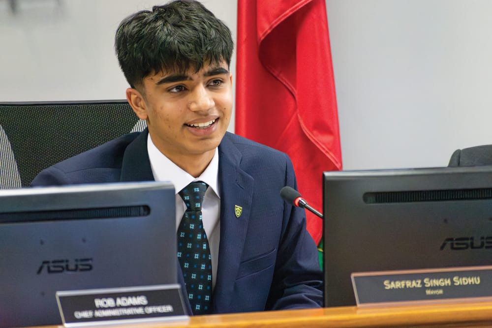 Ospringe youth experiences town hall in Erin ‘Mayor for a day’ contest post image