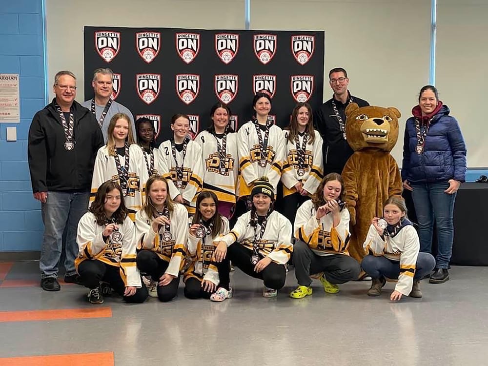 Medal-winning weekend for Elora Fergus Edge Ringette teams post image