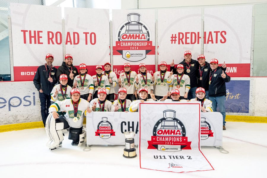 Mount Forest Rams U11 Rep team take OMHA Championships post image